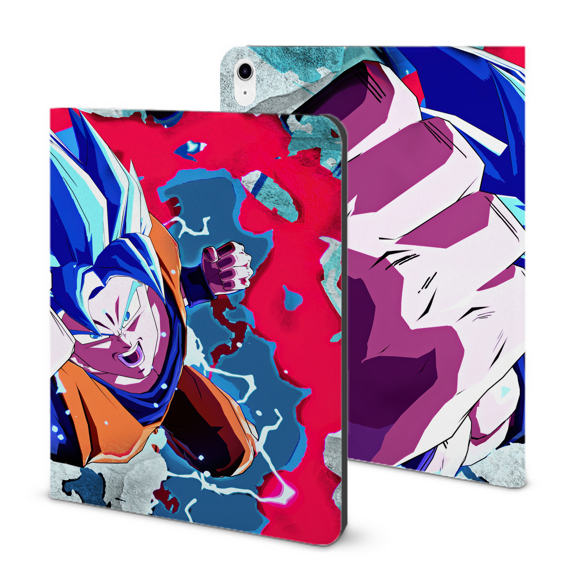 （画像用） ドラゴンボール DRAGON BALL IPad ケース ブック型 PUレザー TPU 耐衝撃 軽量 薄型 ペン収納なし 全面保護 IPad 各モデル対応